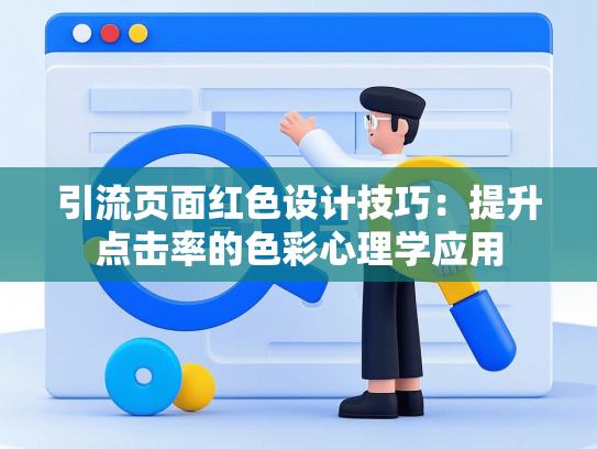 引流页面红色设计技巧：提升点击率的色彩心理学应用