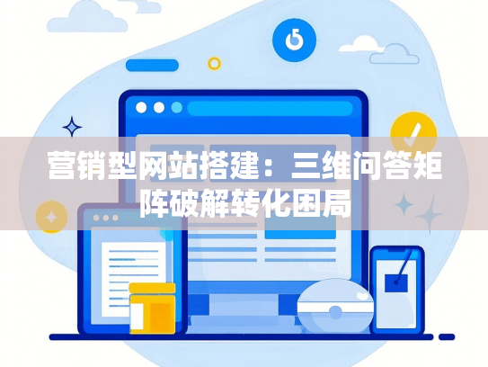 营销型网站搭建：三维问答矩阵破解转化困局