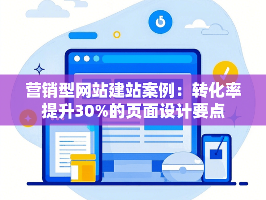 营销型网站建站案例：转化率提升30%的页面设计要点