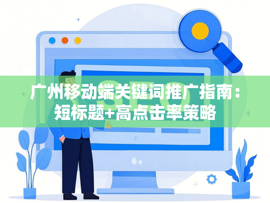 广州移动端关键词推广指南：短标题+高点击率策略