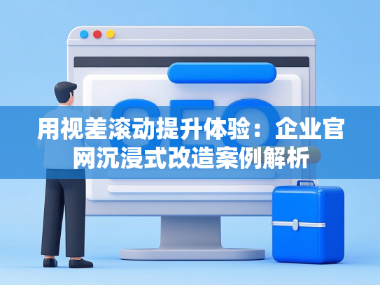 用视差滚动提升体验：企业官网沉浸式改造案例解析