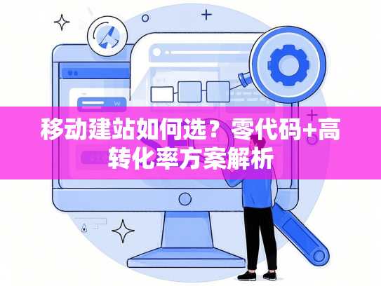 移动建站如何选？零代码+高转化率方案解析