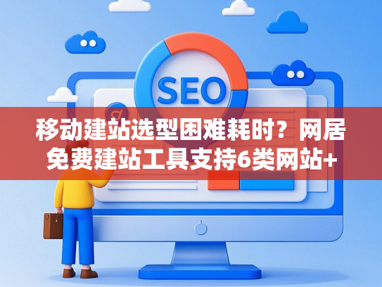 移动建站选型困难耗时？网居免费建站工具支持6类网站+模板库省3000元 提速7天