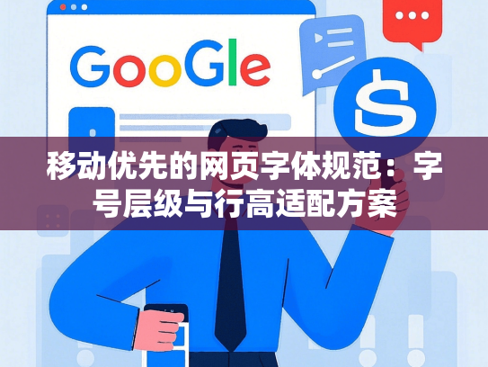 移动优先的网页字体规范：字号层级与行高适配方案
