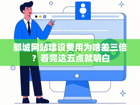 郓城网站建设费用为啥差三倍？看完这五点就明白