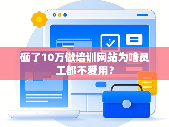 砸了10万做培训网站为啥员工都不爱用？