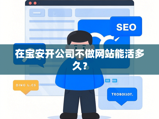 在宝安开公司不做网站能活多久？
