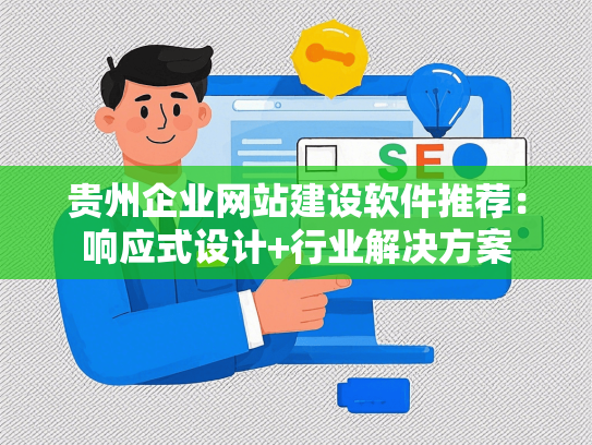 贵州企业网站建设软件推荐：响应式设计+行业解决方案