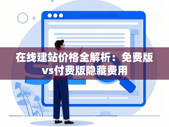 在线建站价格全解析：免费版vs付费版隐藏费用