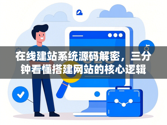 在线建站系统源码解密，三分钟看懂搭建网站的核心逻辑