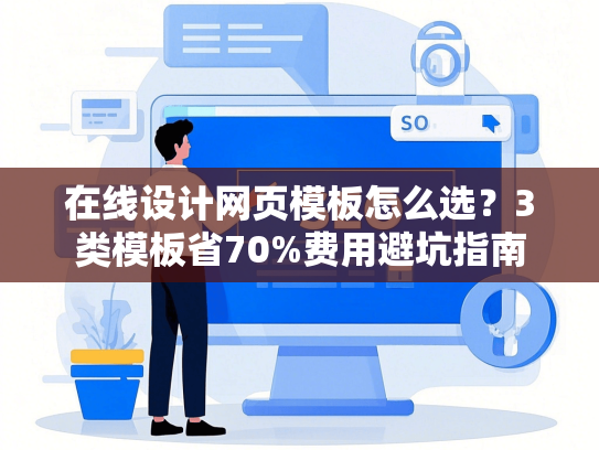 在线设计网页模板怎么选？3类模板省70%费用避坑指南
