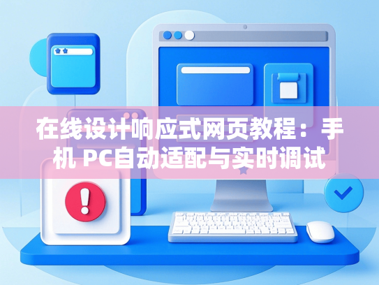 在线设计响应式网页教程：手机 PC自动适配与实时调试