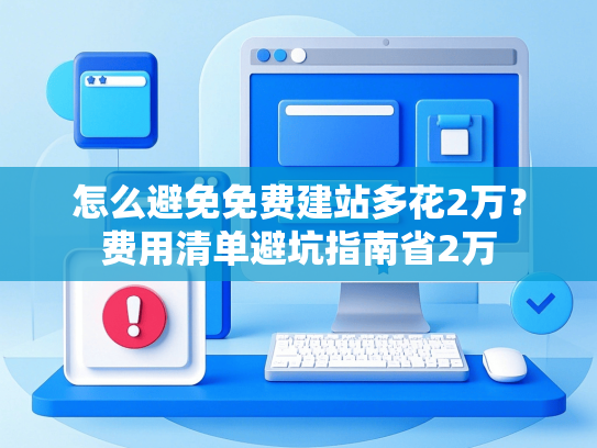 怎么避免免费建站多花2万？费用清单避坑指南省2万