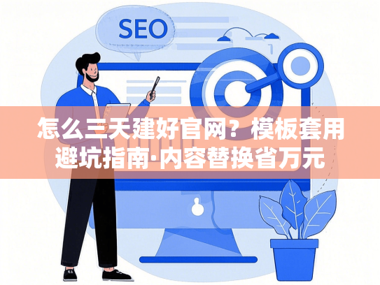 怎么三天建好官网？模板套用避坑指南·内容替换省万元