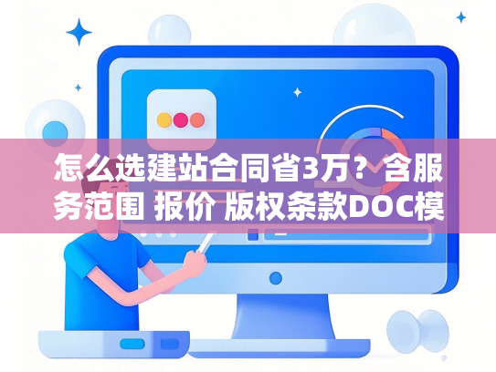 怎么选建站合同省3万？含服务范围 报价 版权条款DOC模板下载