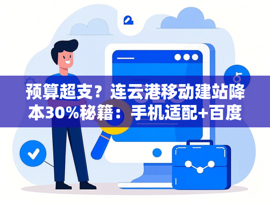 预算超支？连云港移动建站降本30%秘籍：手机适配+百度优化全流程