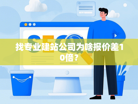 找专业建站公司为啥报价差10倍？