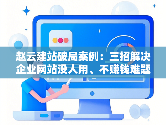 赵云建站破局案例：三招解决企业网站没人用、不赚钱难题-第1张图片