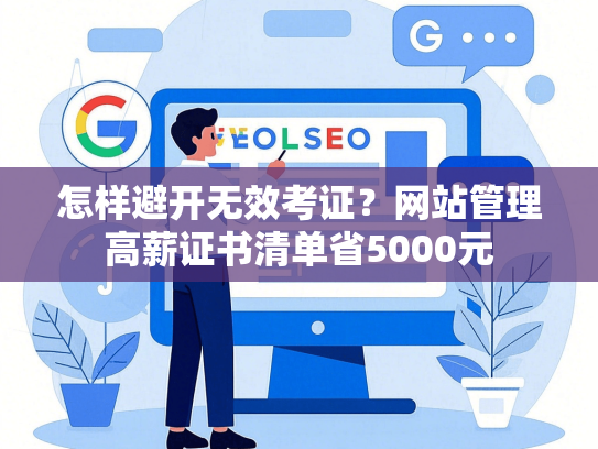 怎样避开无效考证？网站管理高薪证书清单省5000元
