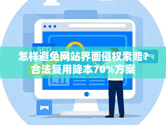 怎样避免网站界面侵权索赔？合法复用降本70%方案
