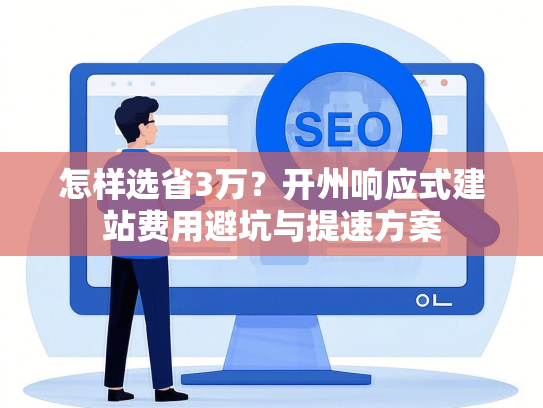 怎样选省3万？开州响应式建站费用避坑与提速方案-第1张图片