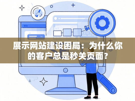 展示网站建设困局：为什么你的客户总是秒关页面？