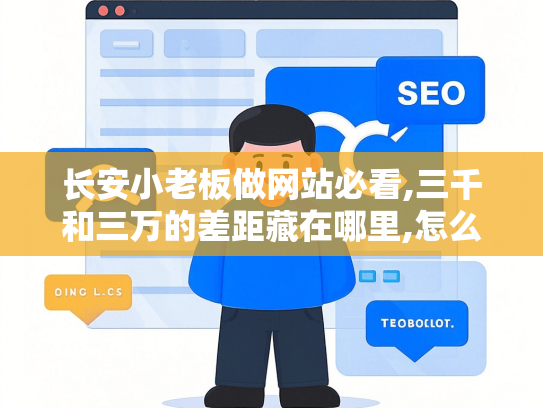 长安小老板做网站必看,三千和三万的差距藏在哪里,怎么选