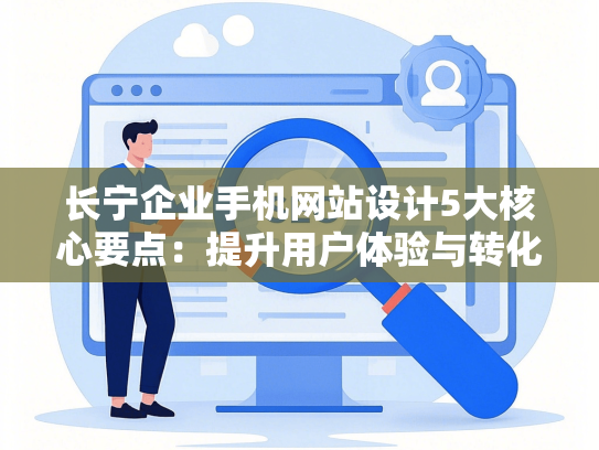 长宁企业手机网站设计5大核心要点：提升用户体验与转化率