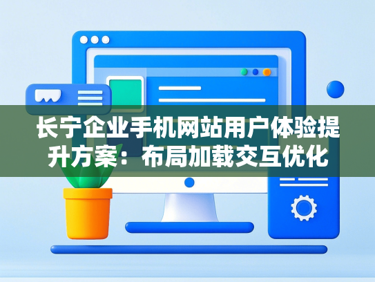 长宁企业手机网站用户体验提升方案：布局加载交互优化
