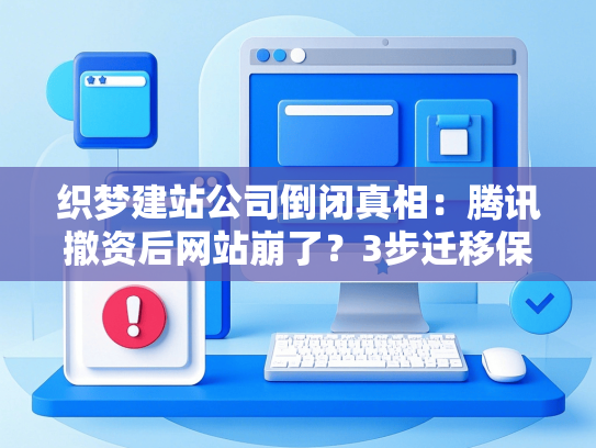 织梦建站公司倒闭真相：腾讯撤资后网站崩了？3步迁移保住百万流量