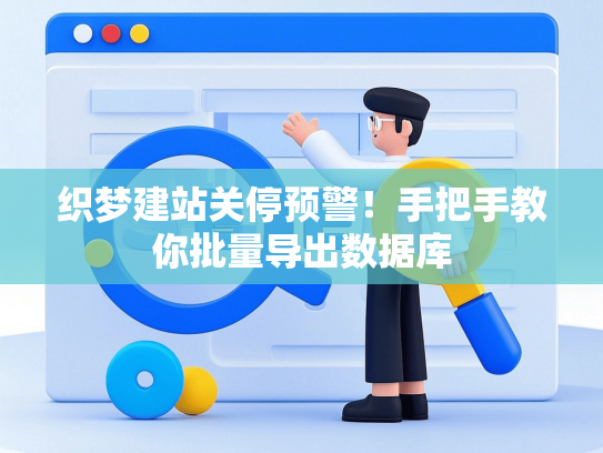 织梦建站关停预警！手把手教你批量导出数据库