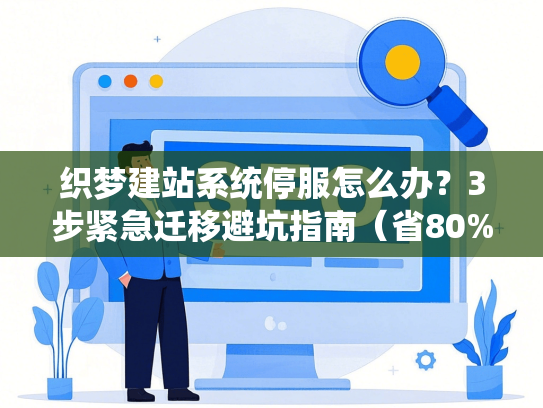 织梦建站系统停服怎么办？3步紧急迁移避坑指南（省80%时间）
