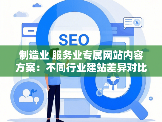 制造业 服务业专属网站内容方案：不同行业建站差异对比