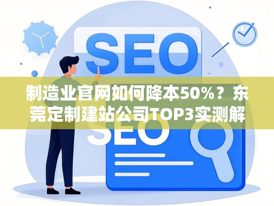 制造业官网如何降本50%？东莞定制建站公司TOP3实测解析