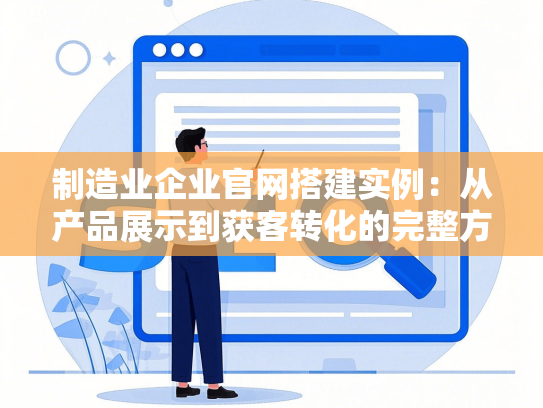 制造业企业官网搭建实例：从产品展示到获客转化的完整方案