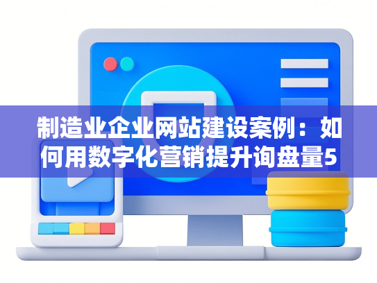 制造业企业网站建设案例：如何用数字化营销提升询盘量50%？