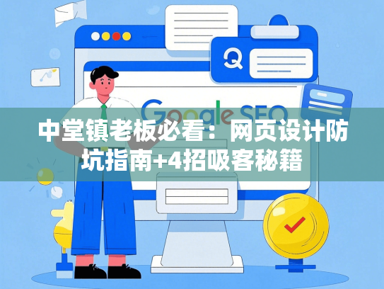 中堂镇老板必看：网页设计防坑指南+4招吸客秘籍-第1张图片