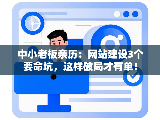 中小老板亲历：网站建设3个要命坑，这样破局才有单！