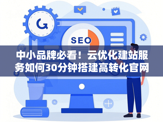中小品牌必看！云优化建站服务如何30分钟搭建高转化官网？附实操案例-第1张图片