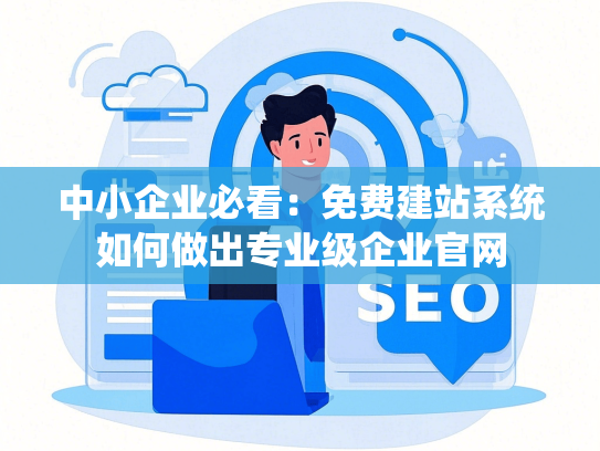中小企业必看：免费建站系统如何做出专业级企业官网-第1张图片