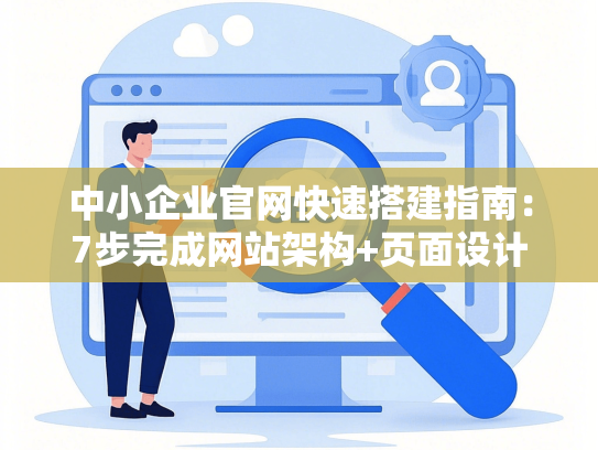 中小企业官网快速搭建指南：7步完成网站架构+页面设计
