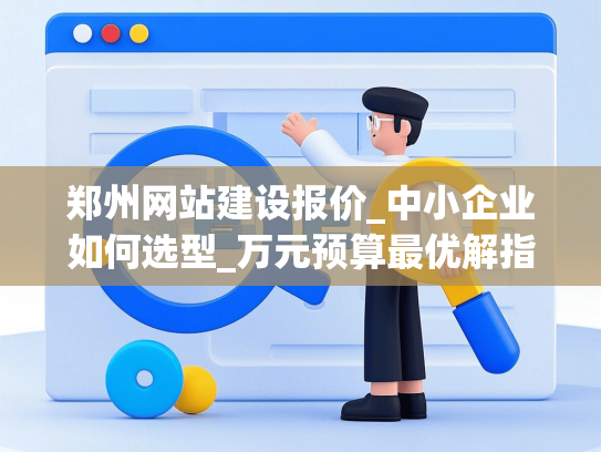 郑州网站建设报价_中小企业如何选型_万元预算最优解指南