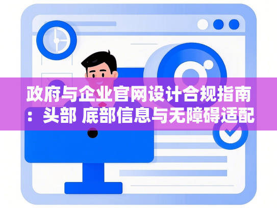 政府与企业官网设计合规指南：头部 底部信息与无障碍适配