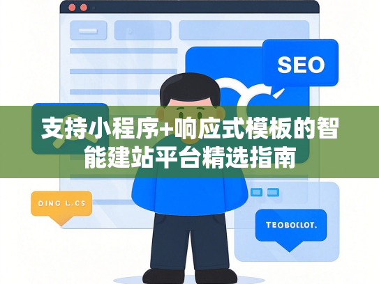 支持小程序+响应式模板的智能建站平台精选指南-第1张图片