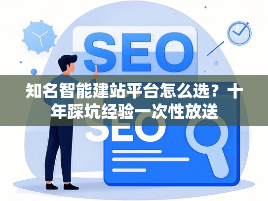 知名智能建站平台怎么选？十年踩坑经验一次性放送