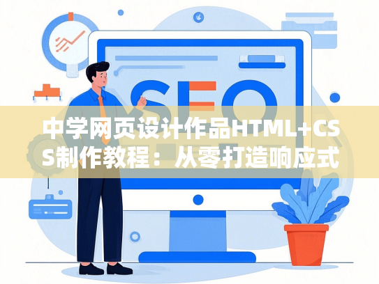 中学网页设计作品HTML+CSS制作教程：从零打造响应式校园官网