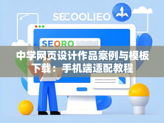 中学网页设计作品案例与模板下载：手机端适配教程