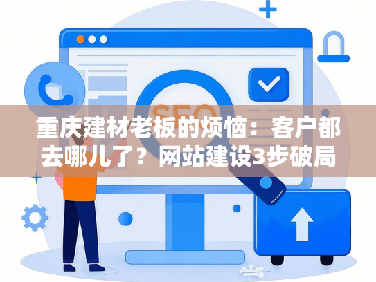 重庆建材老板的烦恼：客户都去哪儿了？网站建设3步破局