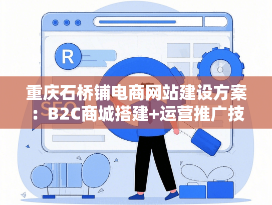 重庆石桥铺电商网站建设方案：B2C商城搭建+运营推广技巧-第1张图片