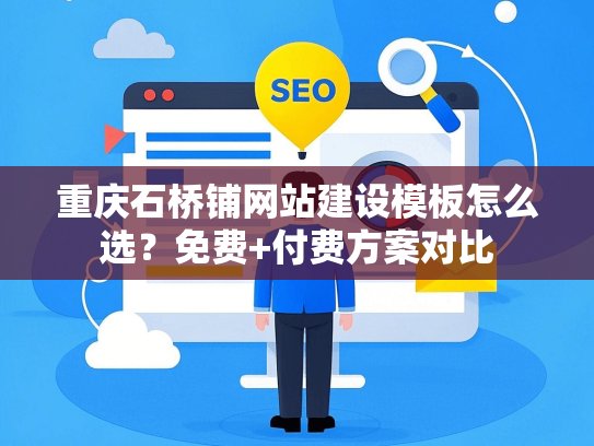 重庆石桥铺网站建设模板怎么选？免费+付费方案对比